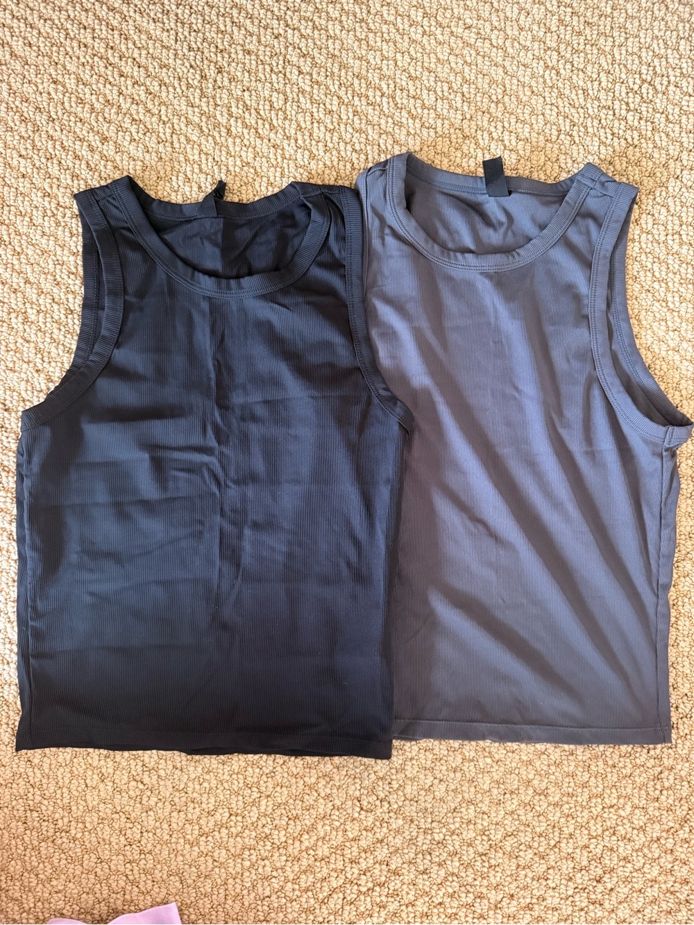 Cotton On Athletic Tank Tops - Black & Gray Pair